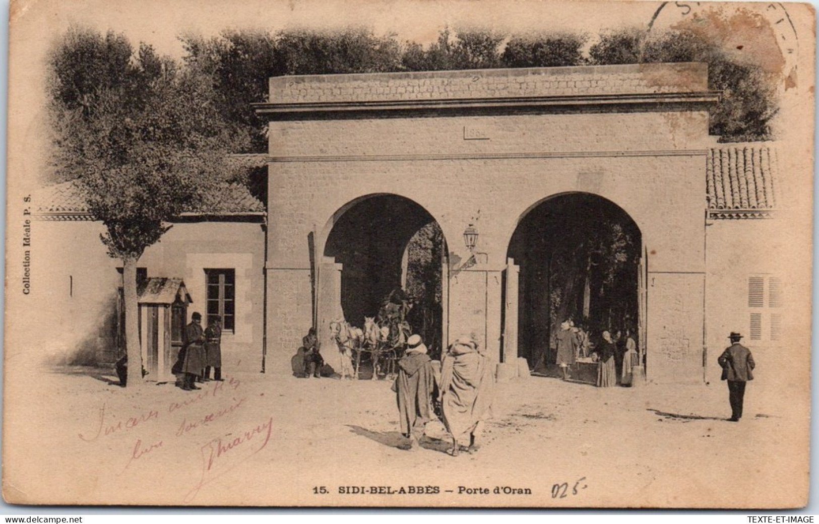 ALGERIE - Sidi Bel Abbes - La Porte D'oran  - Sidi-bel-Abbès