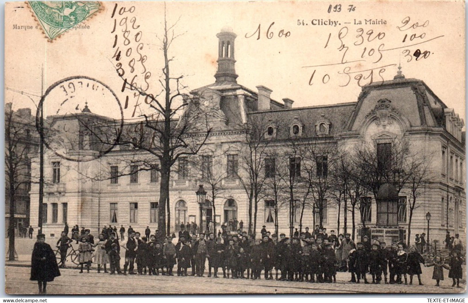 92 CLICHY - La Mairie. - Clichy