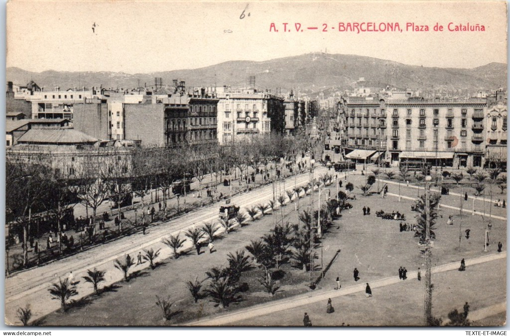 Espagne - BARCELONA - Plaza De Cataluna  - Autres & Non Classés