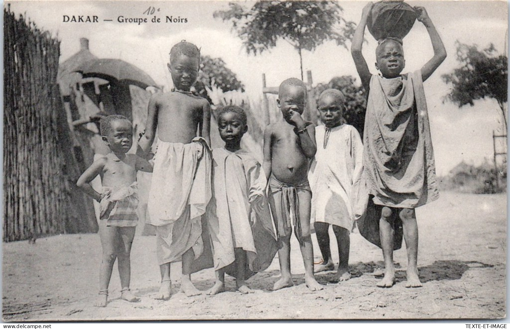 SENEGAL - DAKAR - Un Groupe D'enfants.  - Senegal