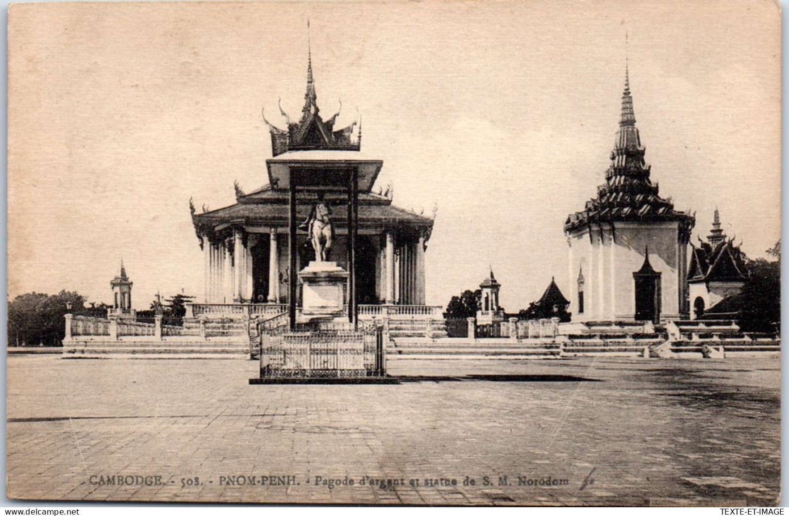 CAMBODGE - PNOM PENH - La Pagode D'argent. - Kambodscha