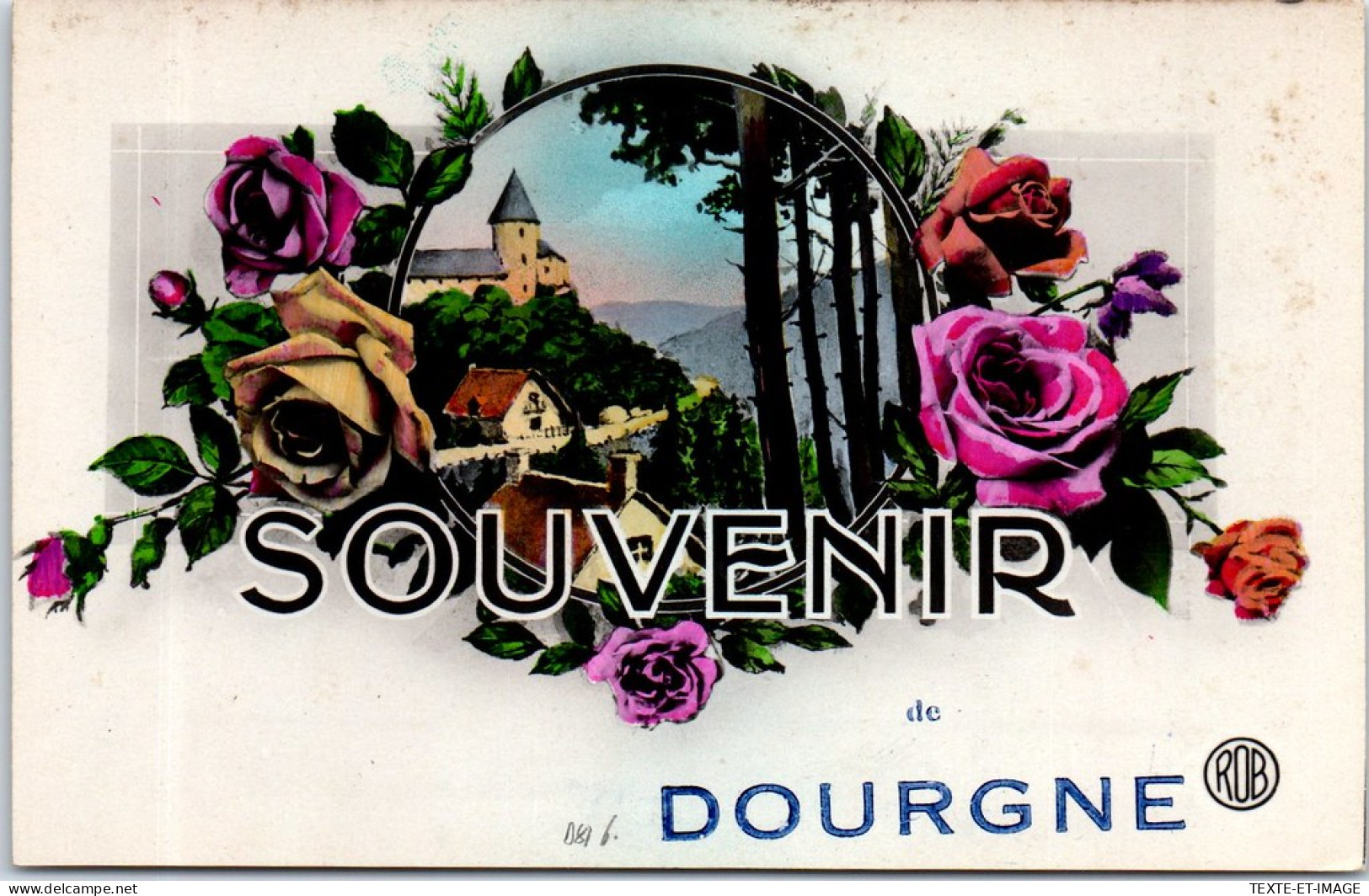 81 DOURGNE - Un Souvenir  - Dourgne