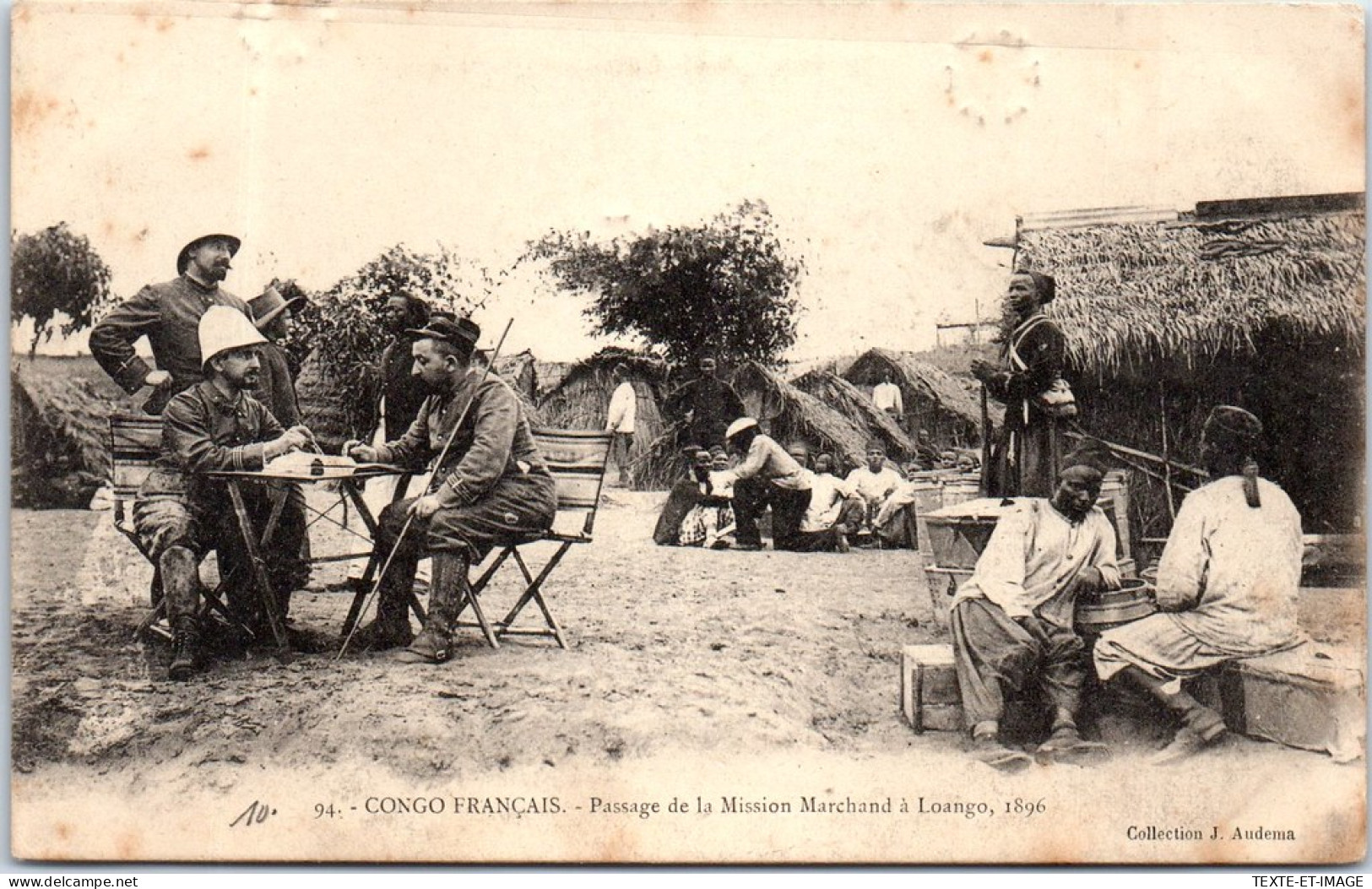 CONGO - Passage De La Mission Marchand A Loango  - French Congo