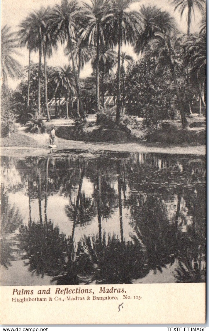 INDE - Palms And Refections Madras  - India