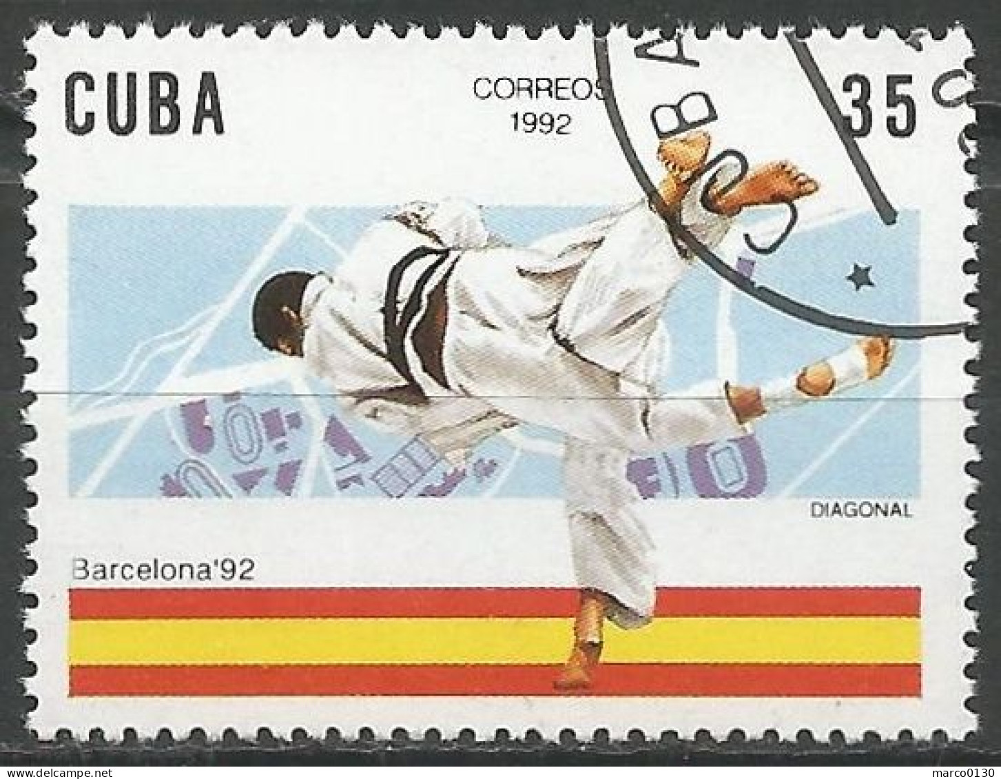 CUBA  N° 3184 OBLITERE - Gebraucht