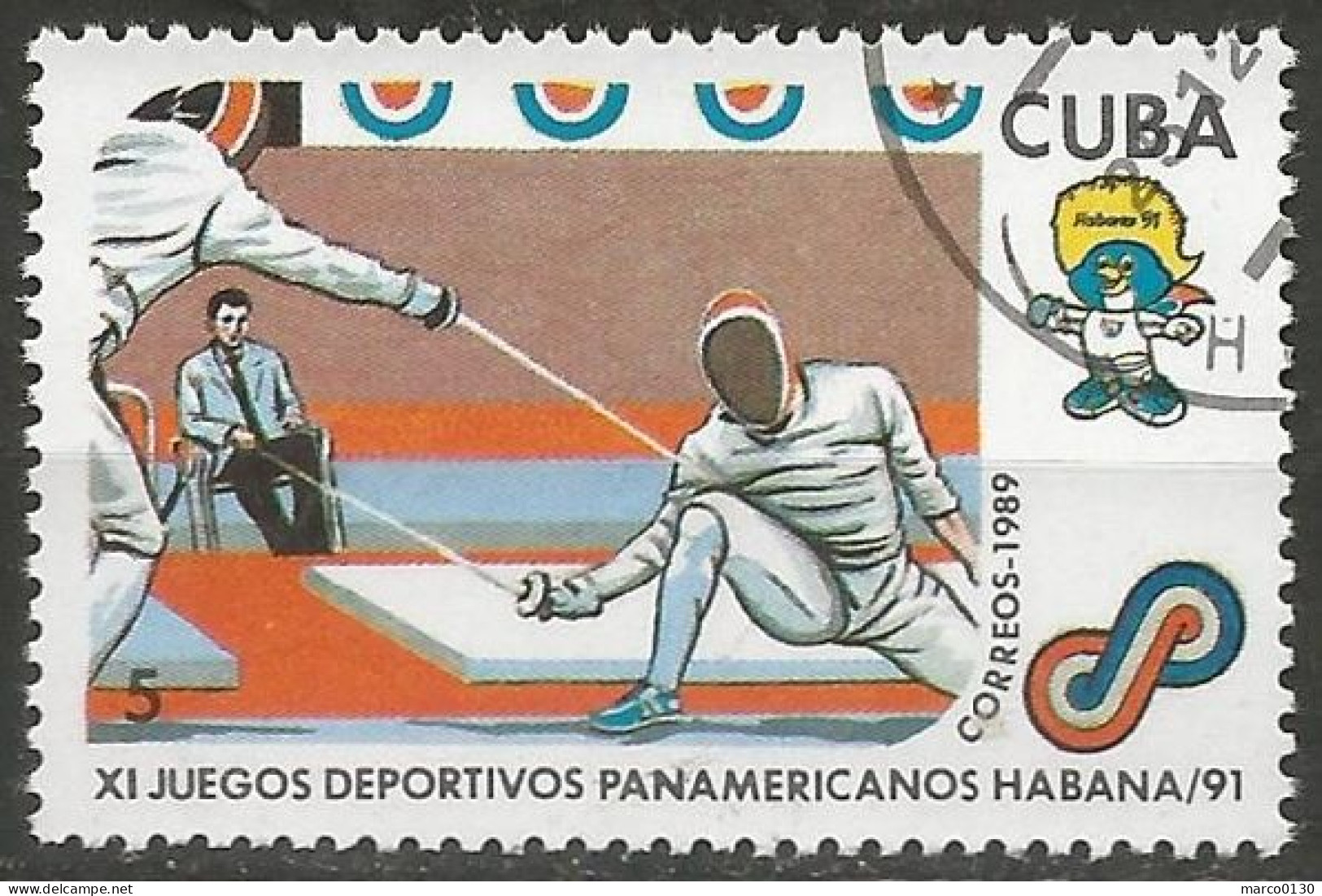 CUBA  N° 2990 OBLITERE - Usados