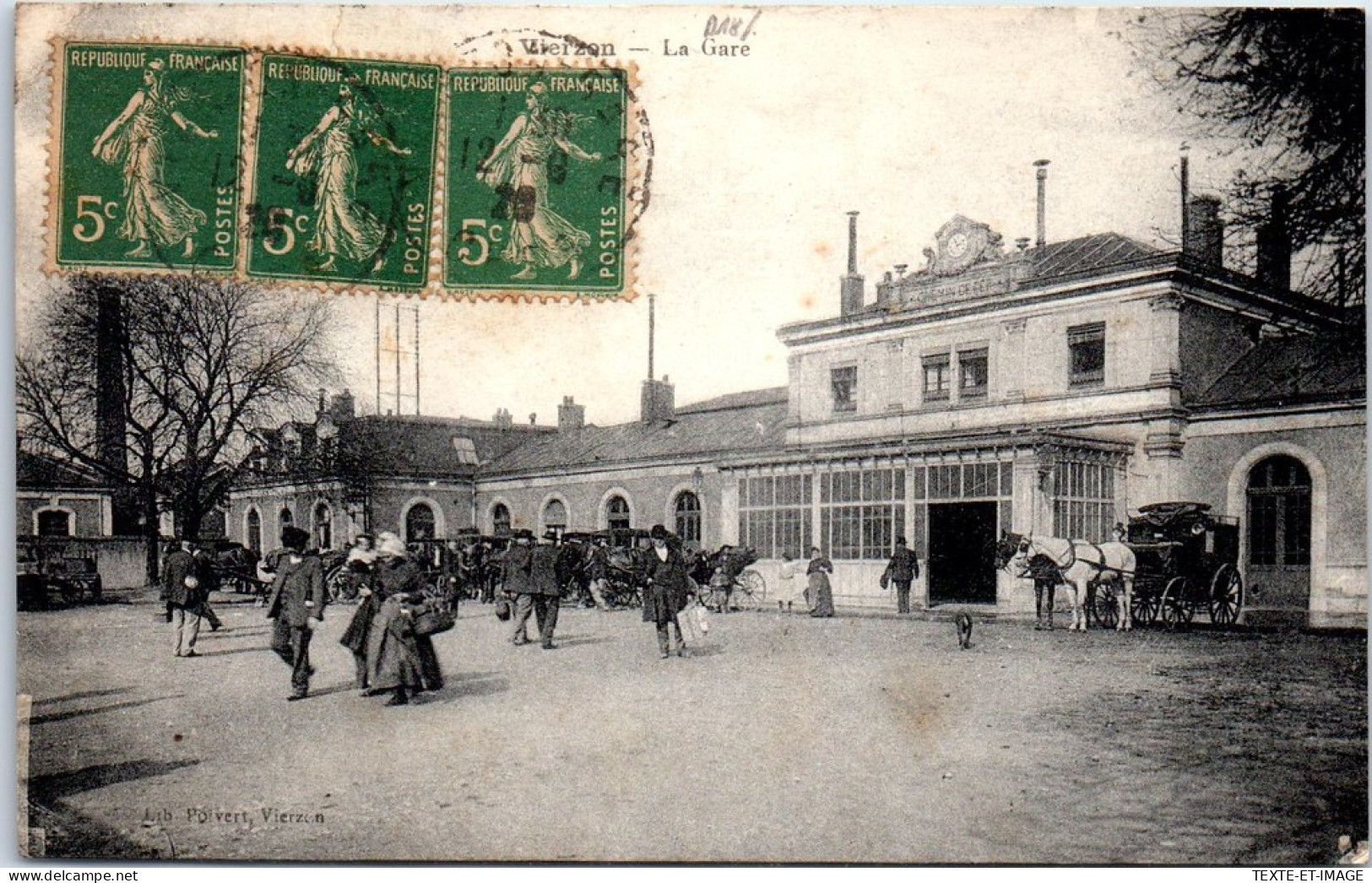 18 VIERZON - La Gare, Vue D'ensemble  - Vierzon