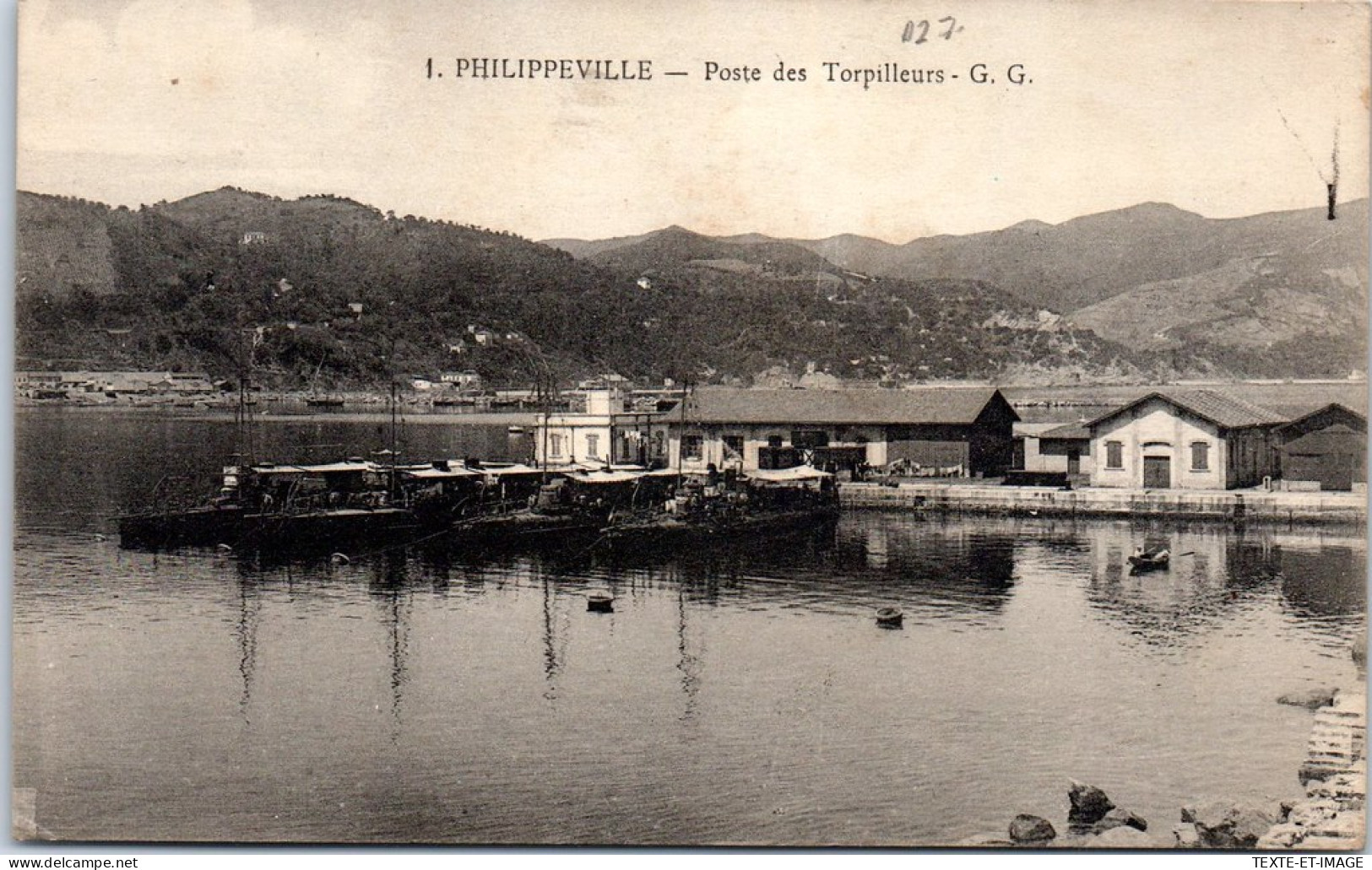 ALGERIE - PHILIPPEVILLE - Poste Des Torpilleurs  - Skikda (Philippeville)