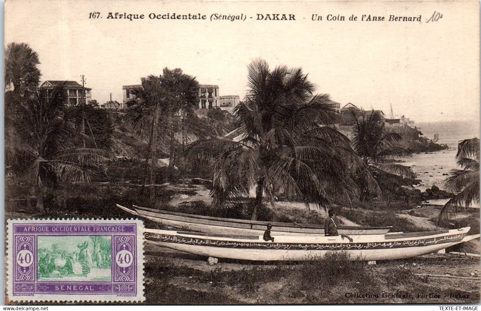 SENEGAL - DAKAR - Un Coin De L'anse Bernard  - Senegal