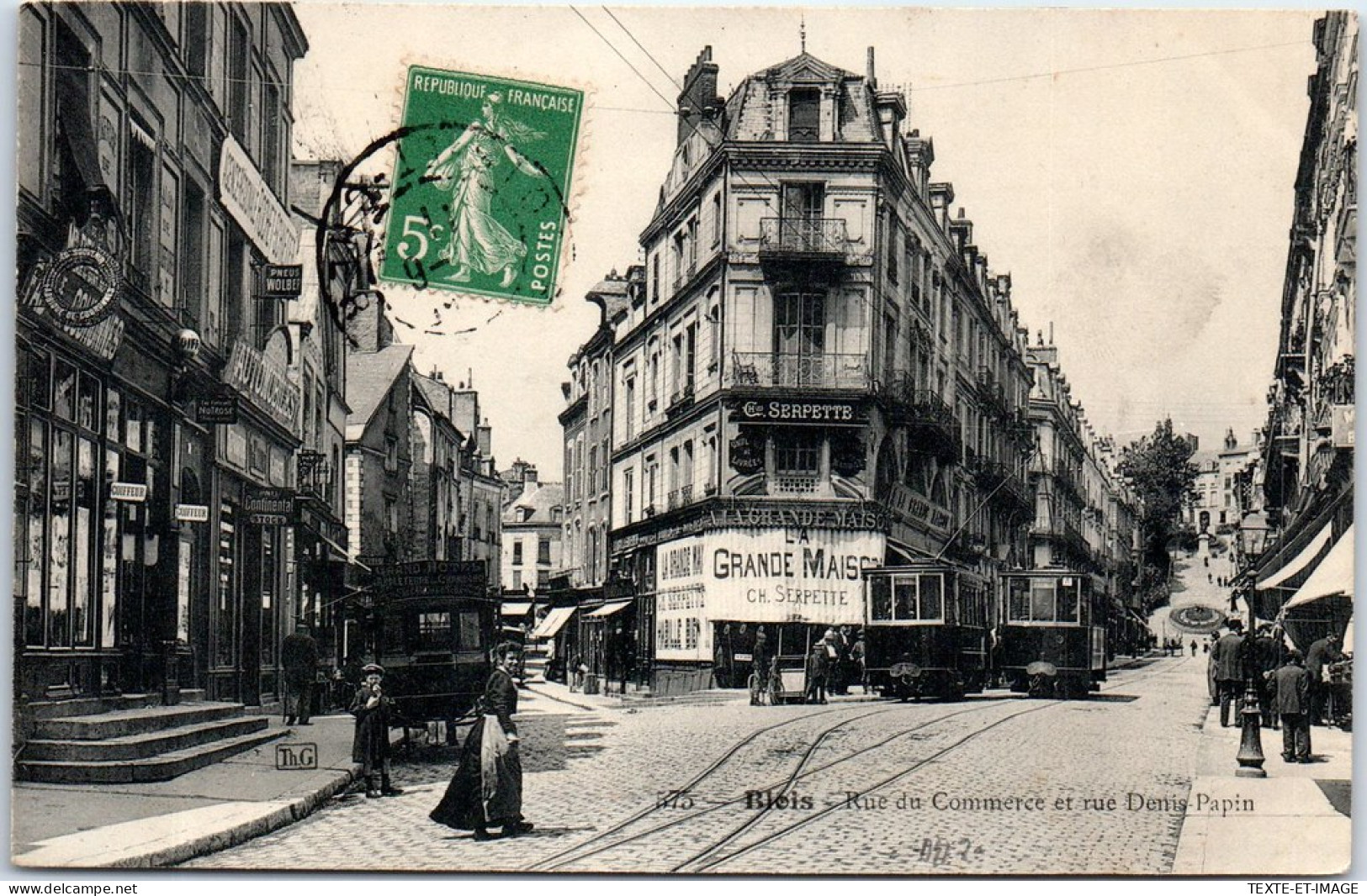 41 BLOIS - Rue Du Commerce Et La Rue Denis Papin  - Blois