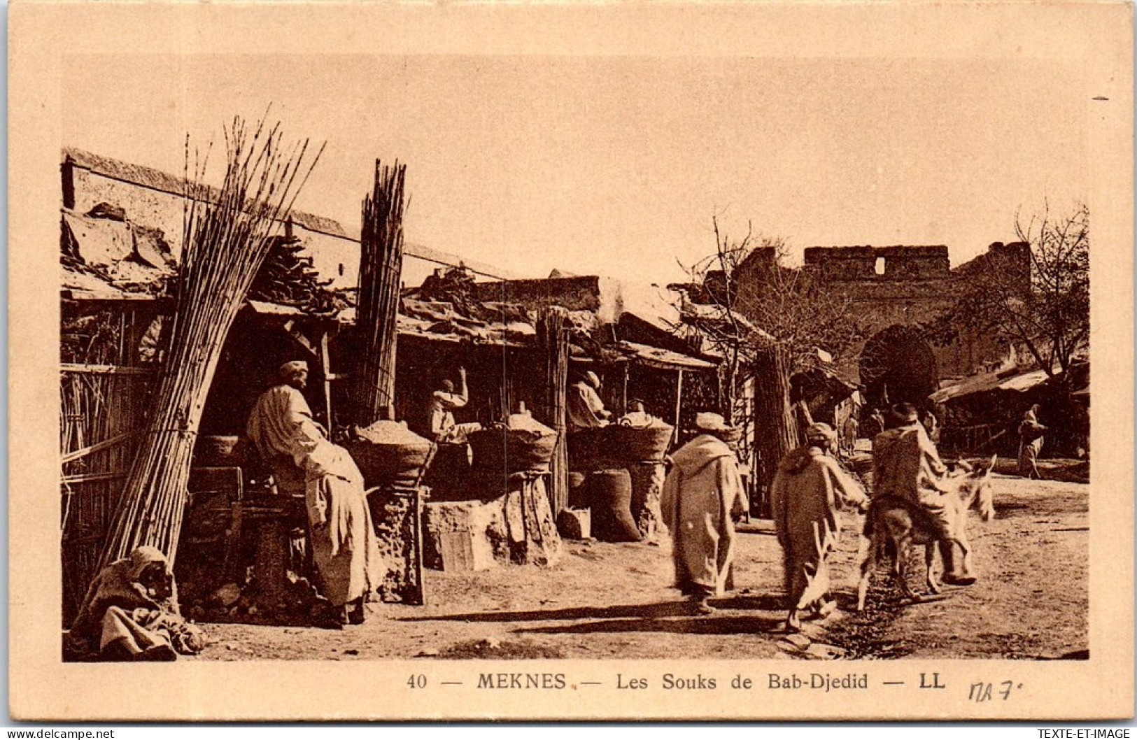 MAROC - MEKNES - Les Souks De Bab Djedid  - Meknes