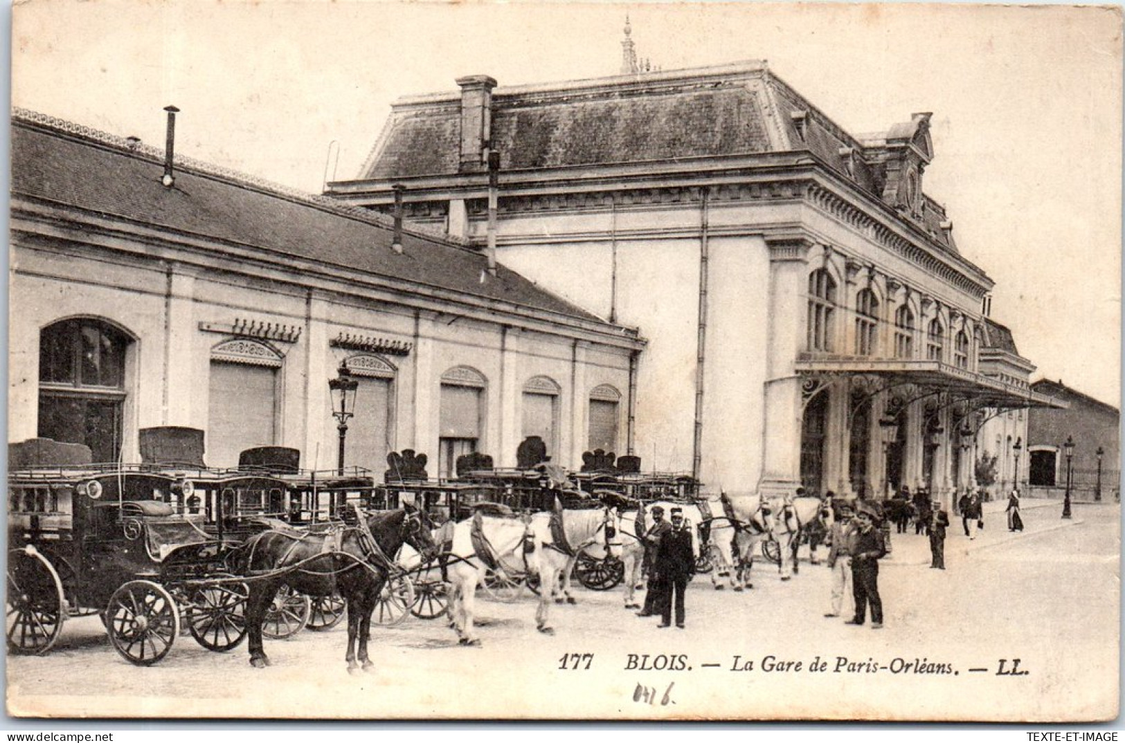 41 BLOIS - La Gare De Paris Orleans  - Blois