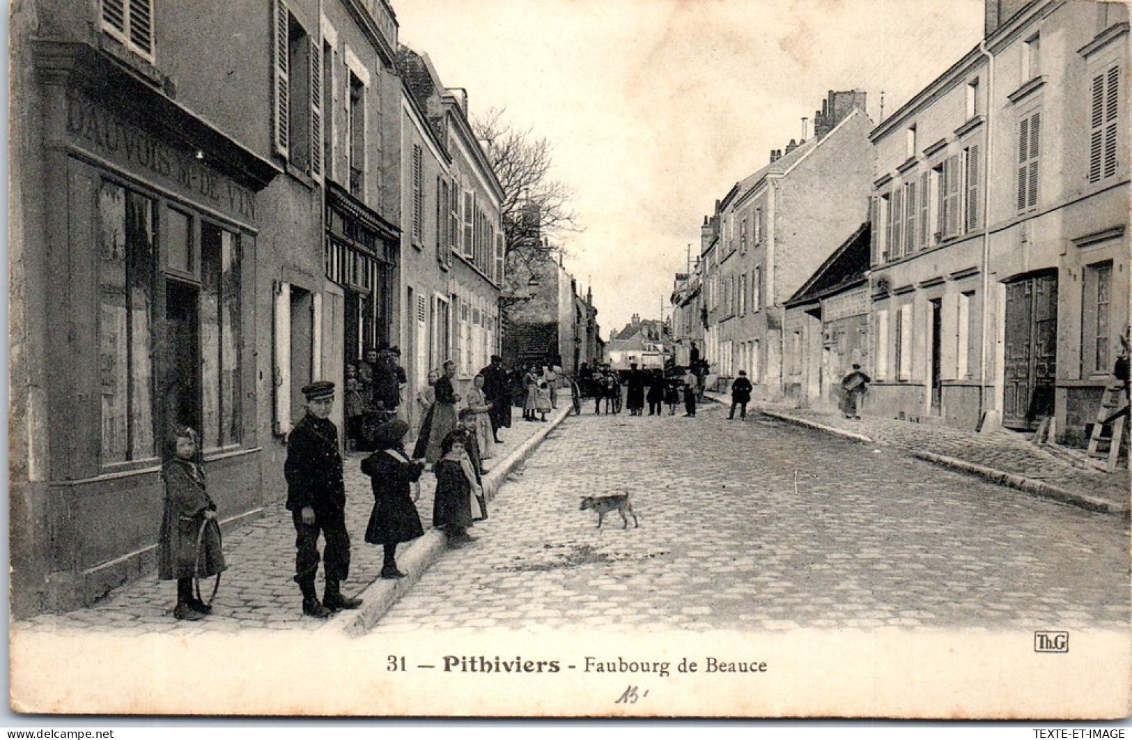 45 PITHIVIERS - Le Faubourg De Beauce.  - Pithiviers