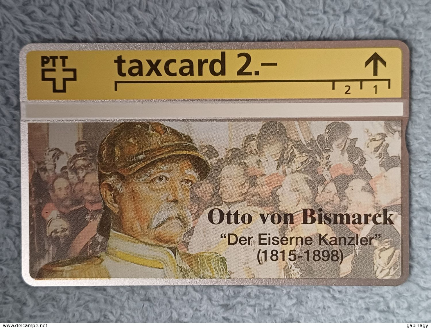 SWITZERLAND - K-93/093 - Otto Von Bismarck - "Der Eiserne Kanzler"- 5.000EX. - Switzerland