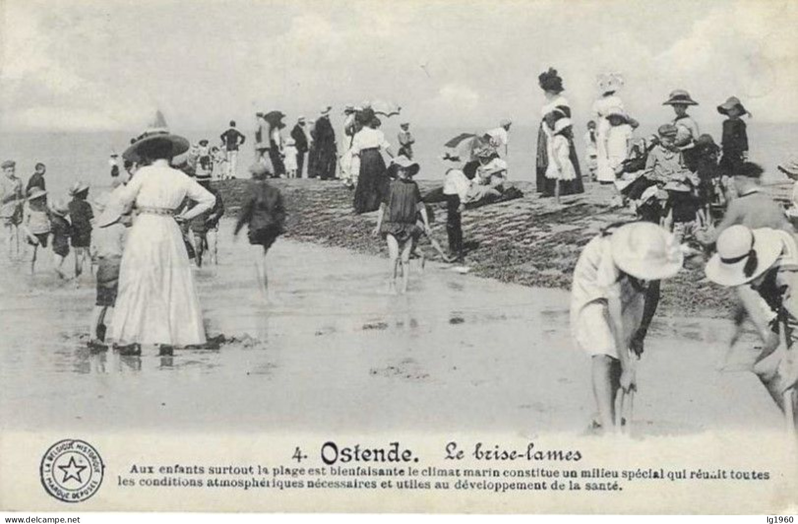 Oostende - Le Brise-lames - 1913 - Oostende