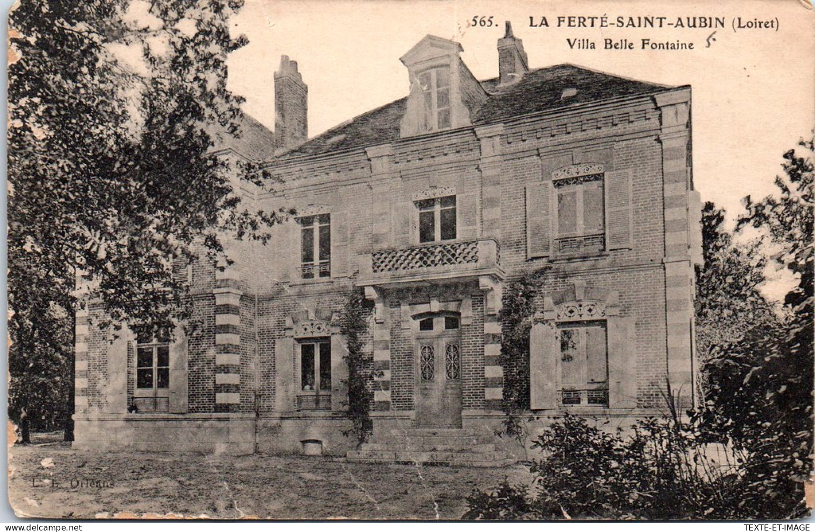 45 LA FERTE SAINT AUBIN - La Villa Belle Fontaine. - La Ferte Saint Aubin