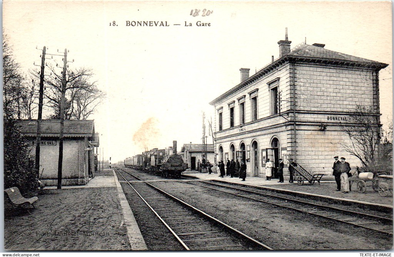 28 BONNEVAL - Vue De La Gare. - Bonneval