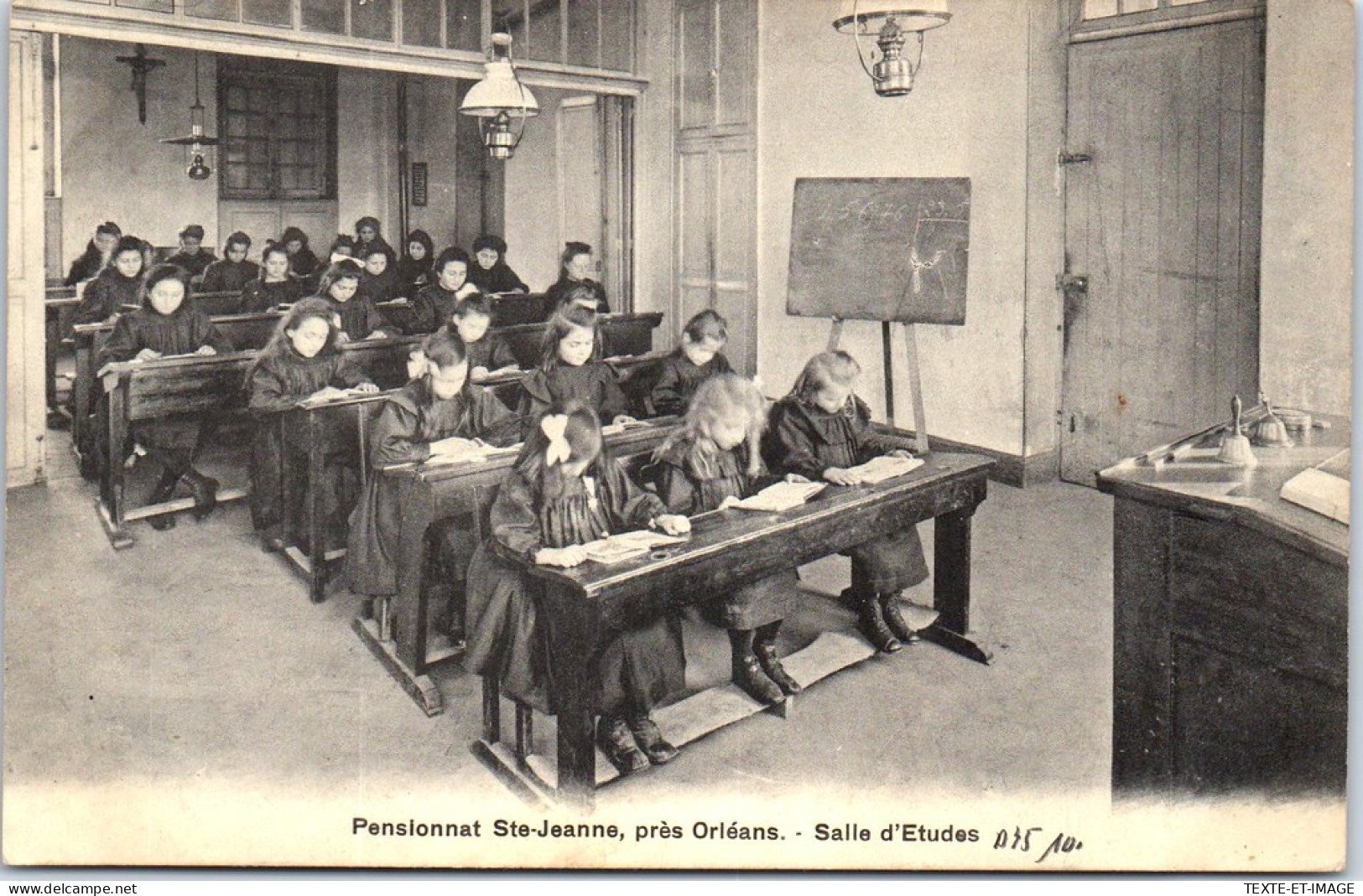 45 ORLEANS - Pensionnat Sainte Jeanne, Salle D'etudes. - Orleans