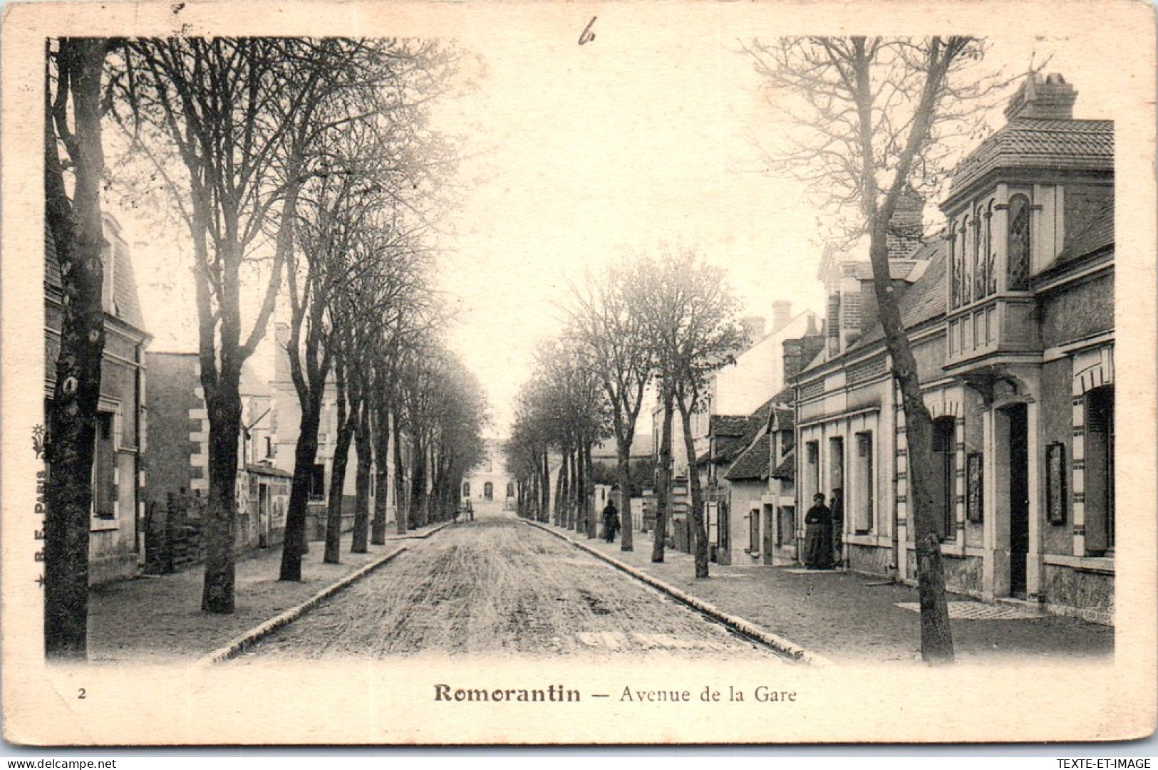 41 ROMORANTIN LANTHENAY - Vue  De L'avenue De La Gare. - Romorantin