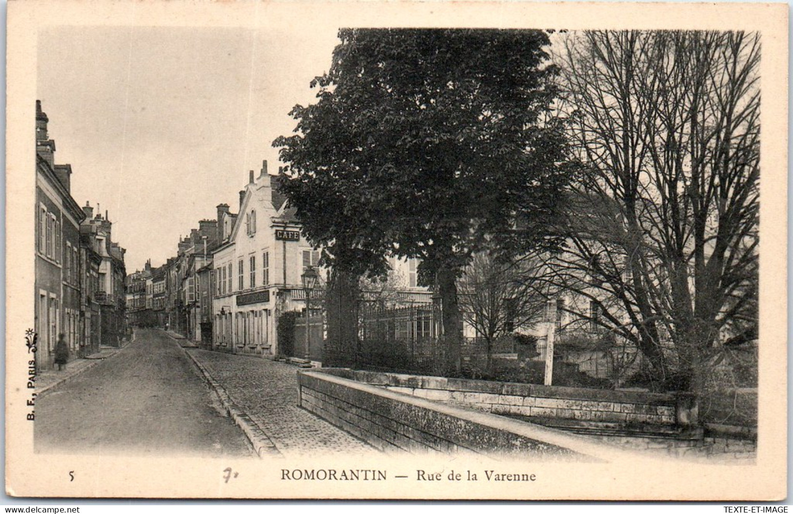 41 ROMORANTIN LANTHENAY - Rue De La Varenne. - Romorantin