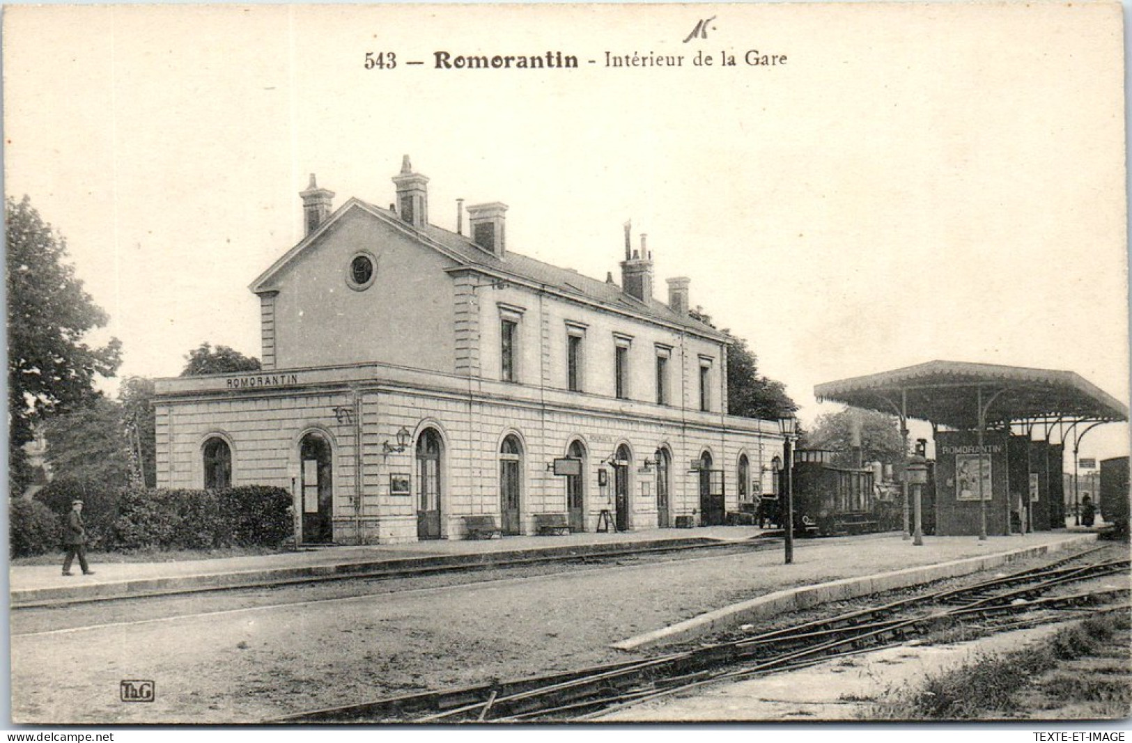 41 ROMORANTIN LANTHENAY - L'interieur De La Gare. - Romorantin