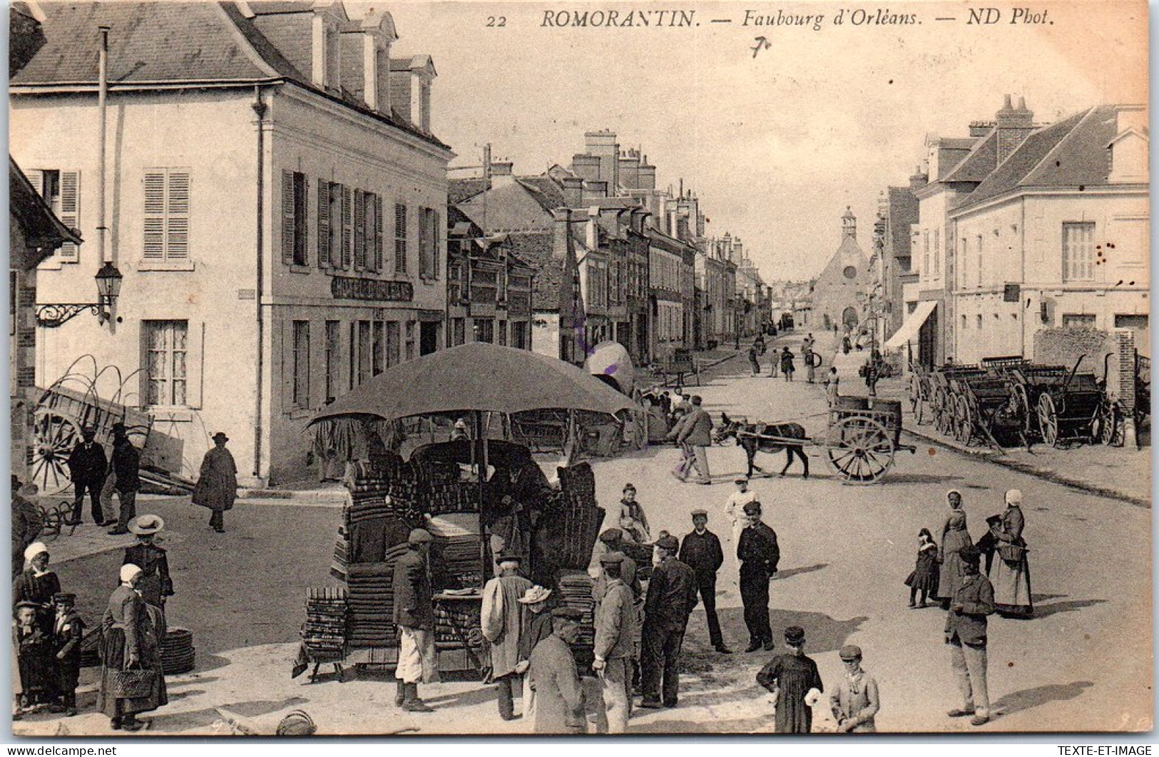 41 ROMORANTIN LANTHENAY - Le Faubourg D'orleans --  - Romorantin