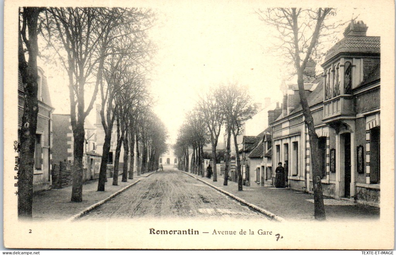 41 ROMORANTIN LANTHENAY - Avenue De La Gare - Perspective. - Romorantin