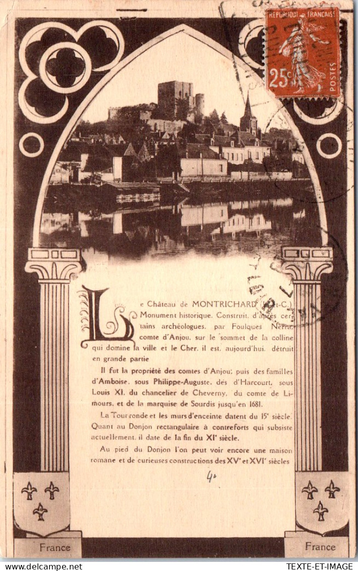 41 MONTRICHARD - Souvenir, Vue Sur La Ville -  - Montrichard