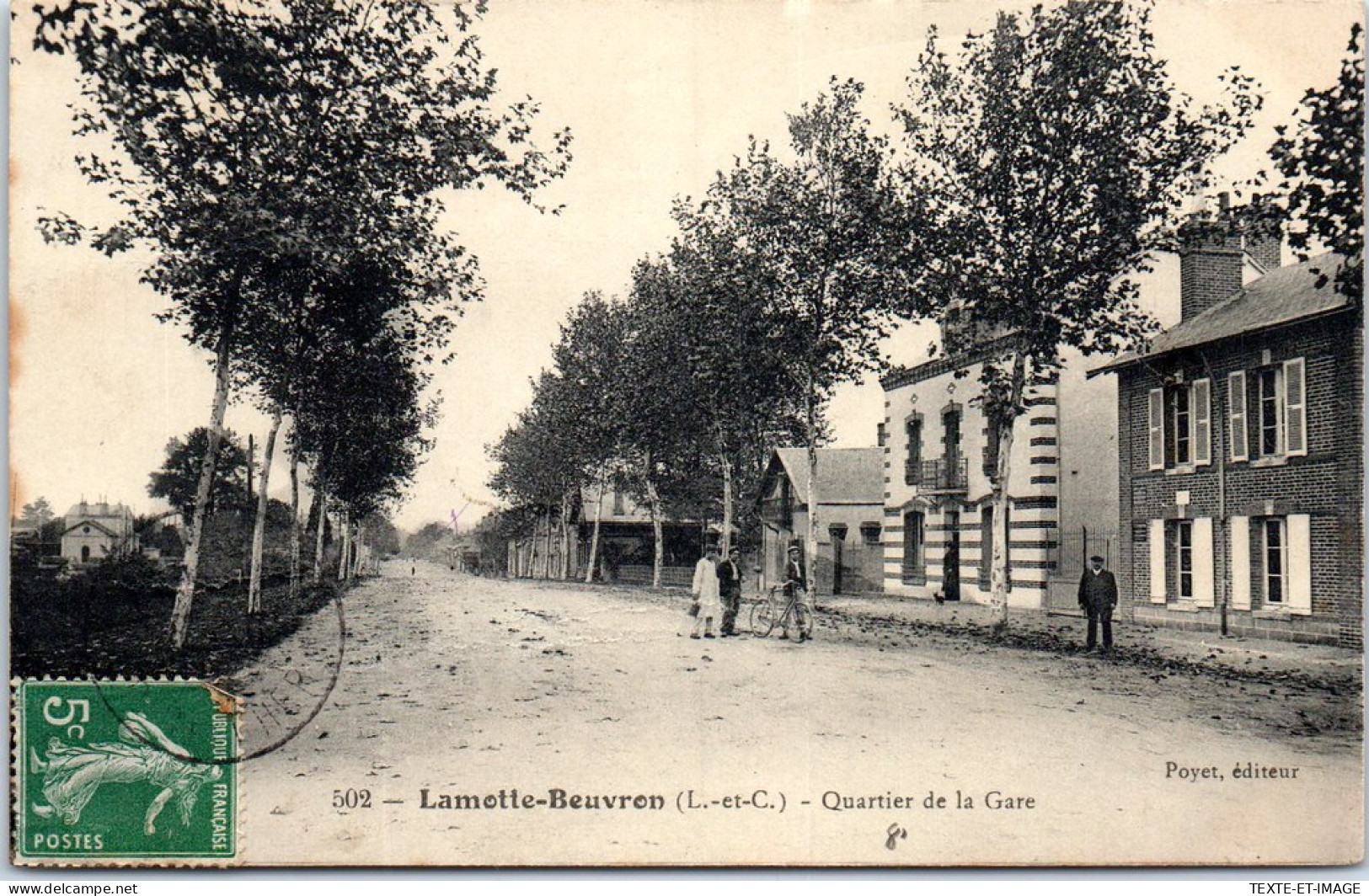 41 LAMOTTE BEUVRON - Un Coin Du Quartier De La Gare. - Lamotte Beuvron
