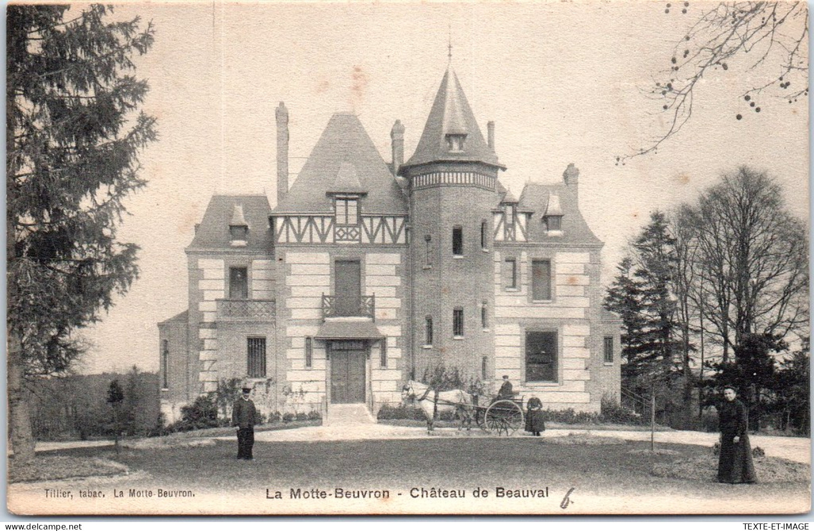 41 LAMOTTE BEUVRON - Le CHATEAUde Beauval. - Lamotte Beuvron