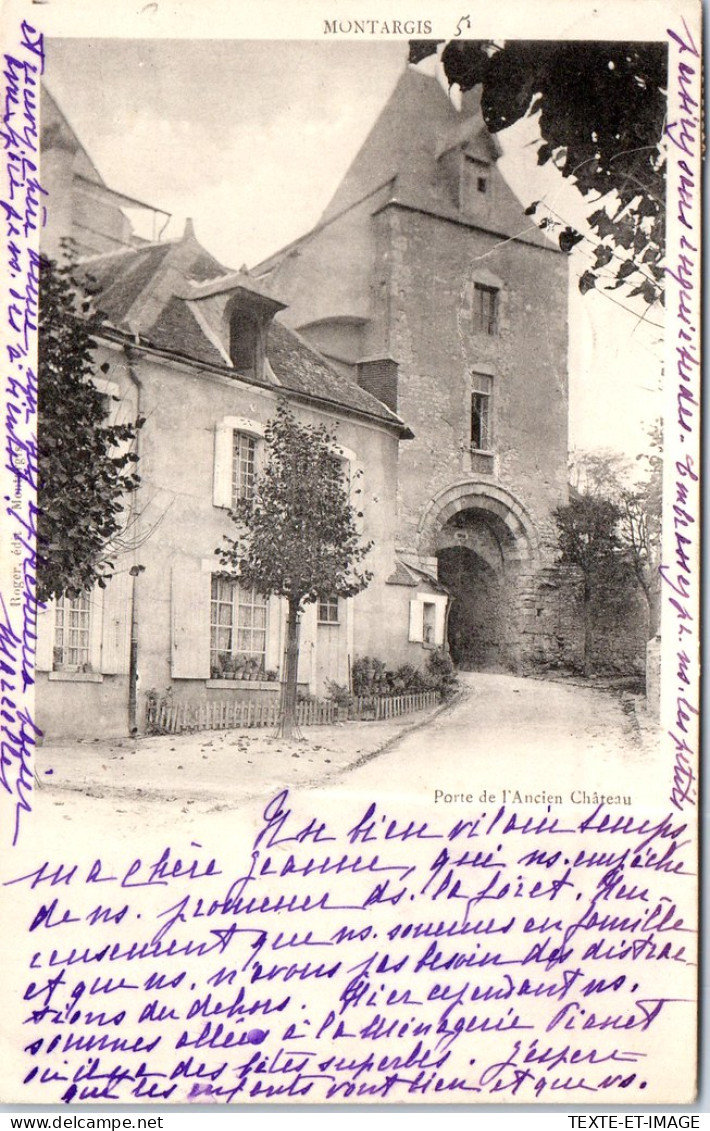 45 MONTARGIS - La Porte De L'ancien CHATEAU-  - Montargis