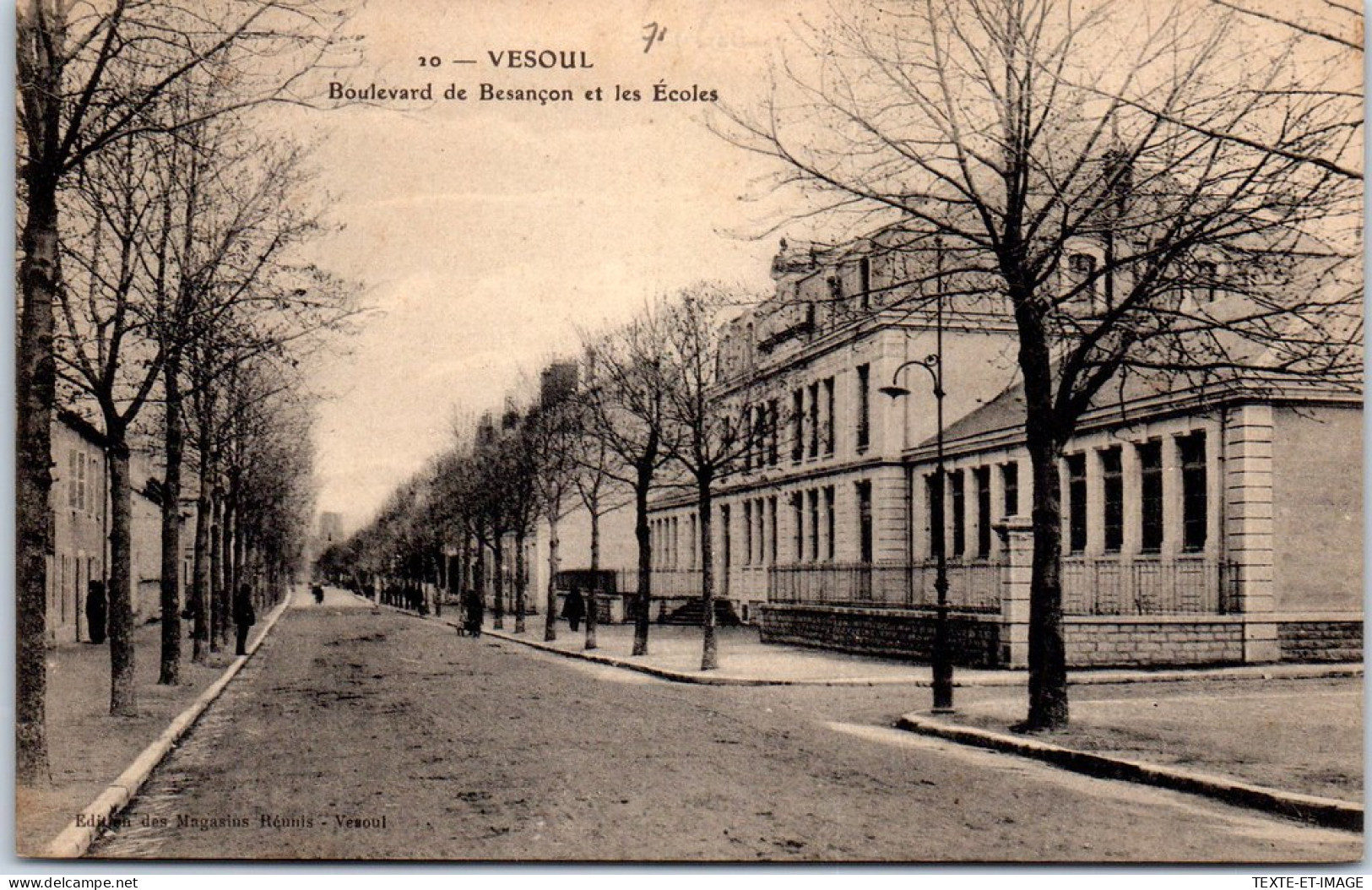 70 VESOUL - Boulevard De Besancon, Les Ecoles. - Vesoul