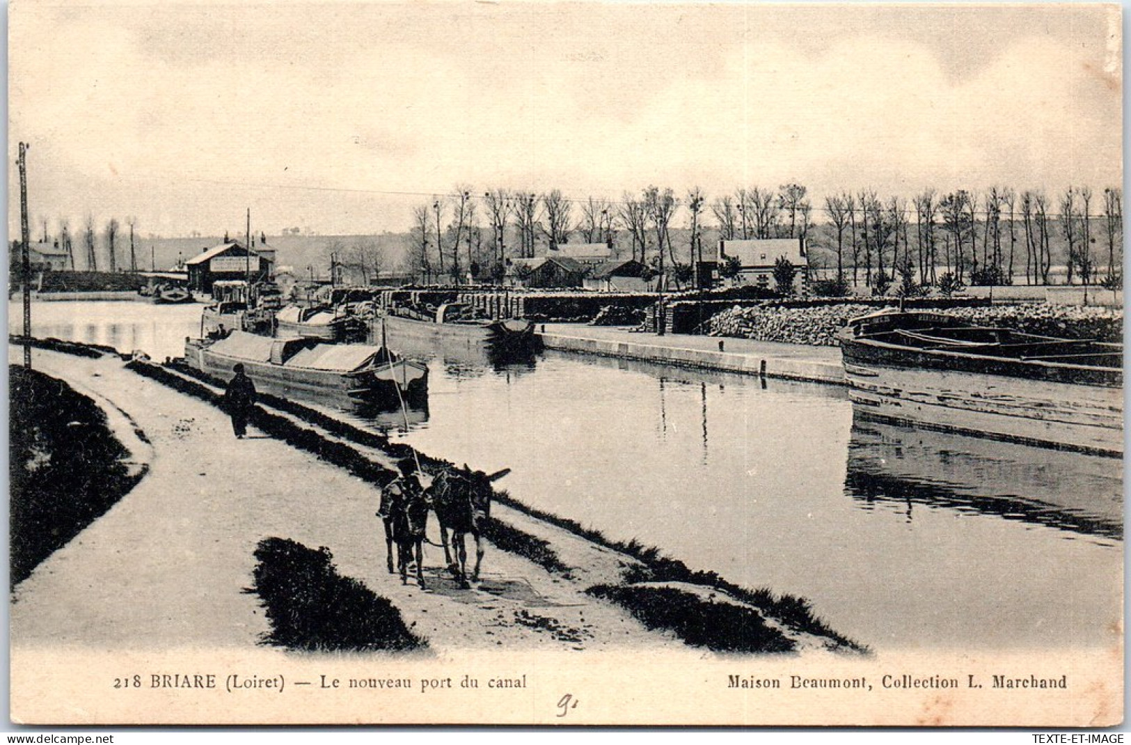 45 BRIARE - Le Nouveau Port Du Canal  - Briare