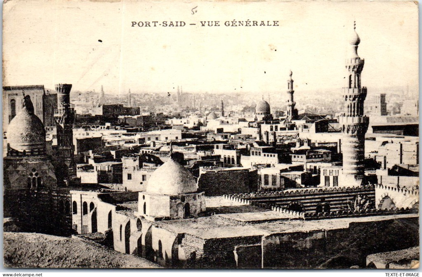 EGYPTE - PORT SAID - Vue Generale -  - Other & Unclassified