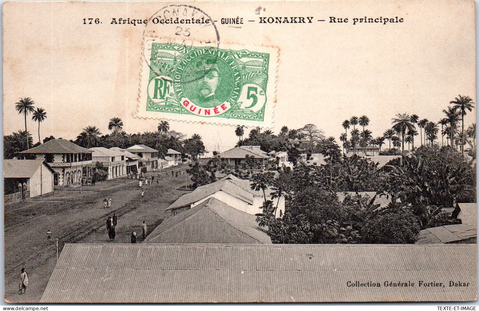 AFRIQUE - GUINEE - Konakry, La Rue Principale. - Sin Clasificación