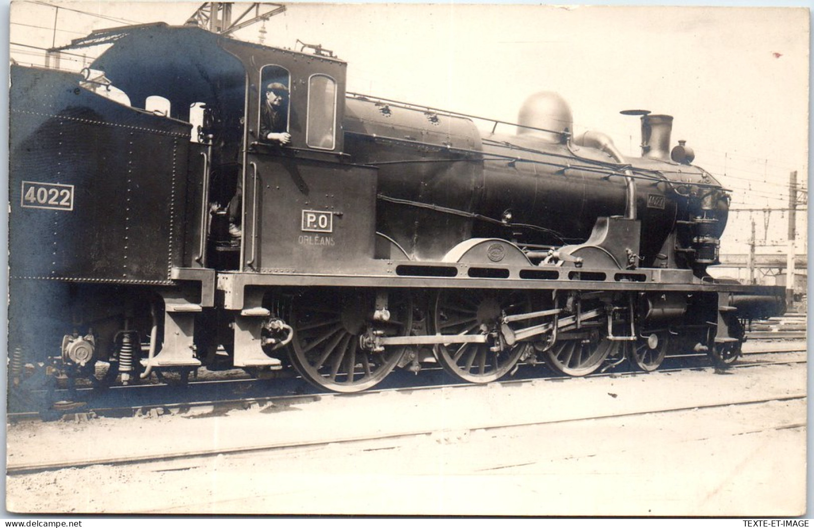 45 ORLEANS - Locomotive P.O 4022  - Orleans
