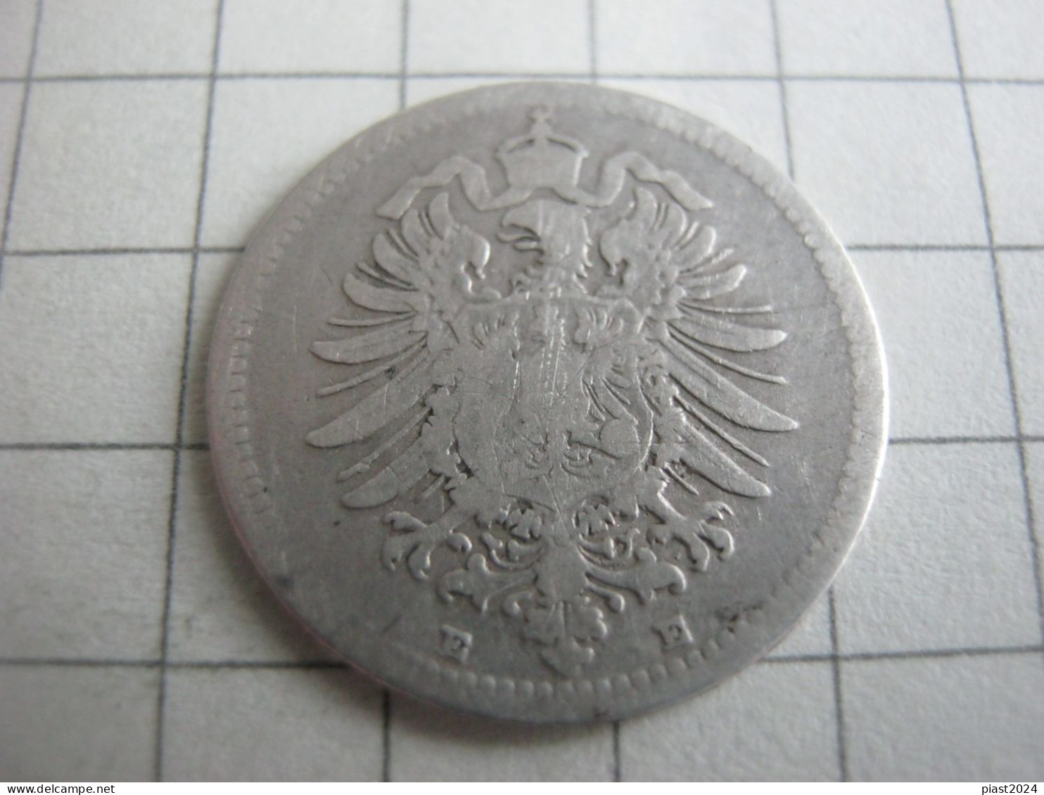 Germany 20 Pfennig 1876 E - 20 Pfennig