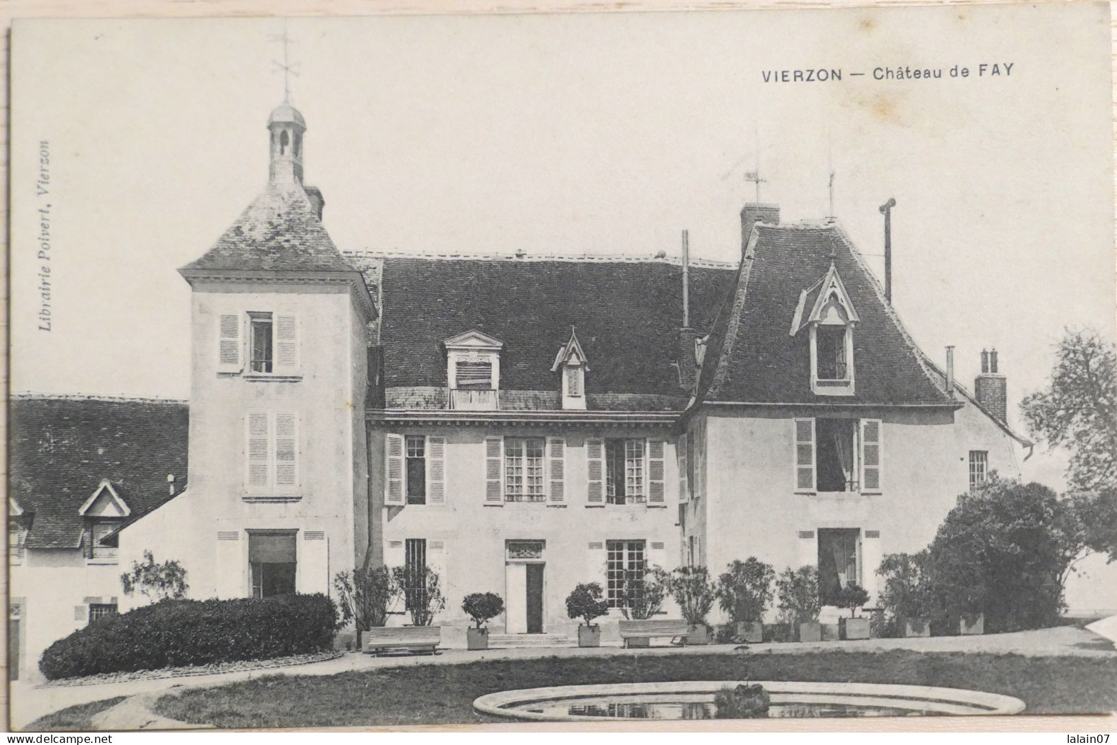 C. P. A. : 18 : VIERZON : Château De Fay - Vierzon