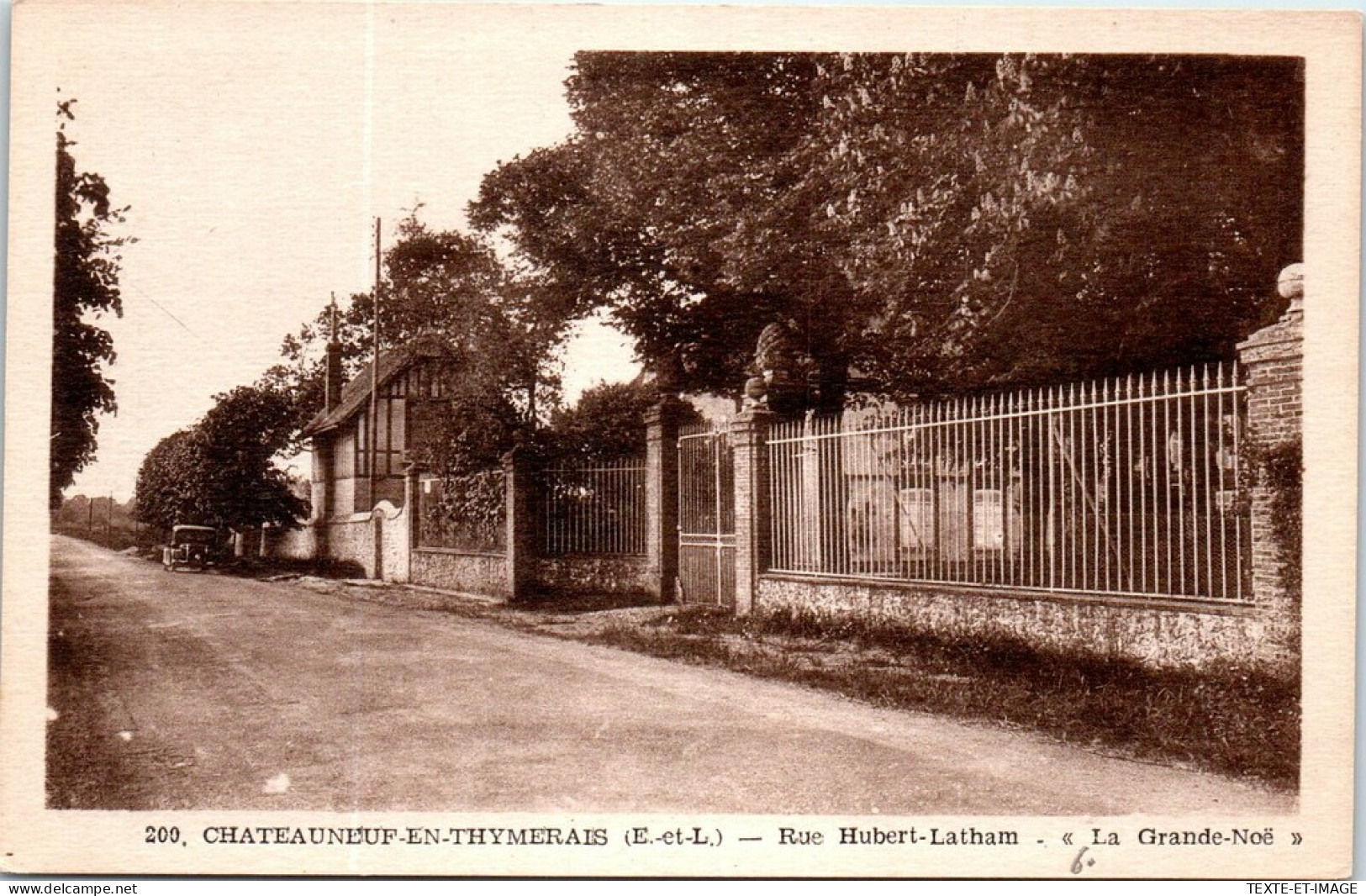 28 CHATEAUNEUF EN THYMERAIS - Rue Hubert Latham, La Grande Noe - Châteauneuf