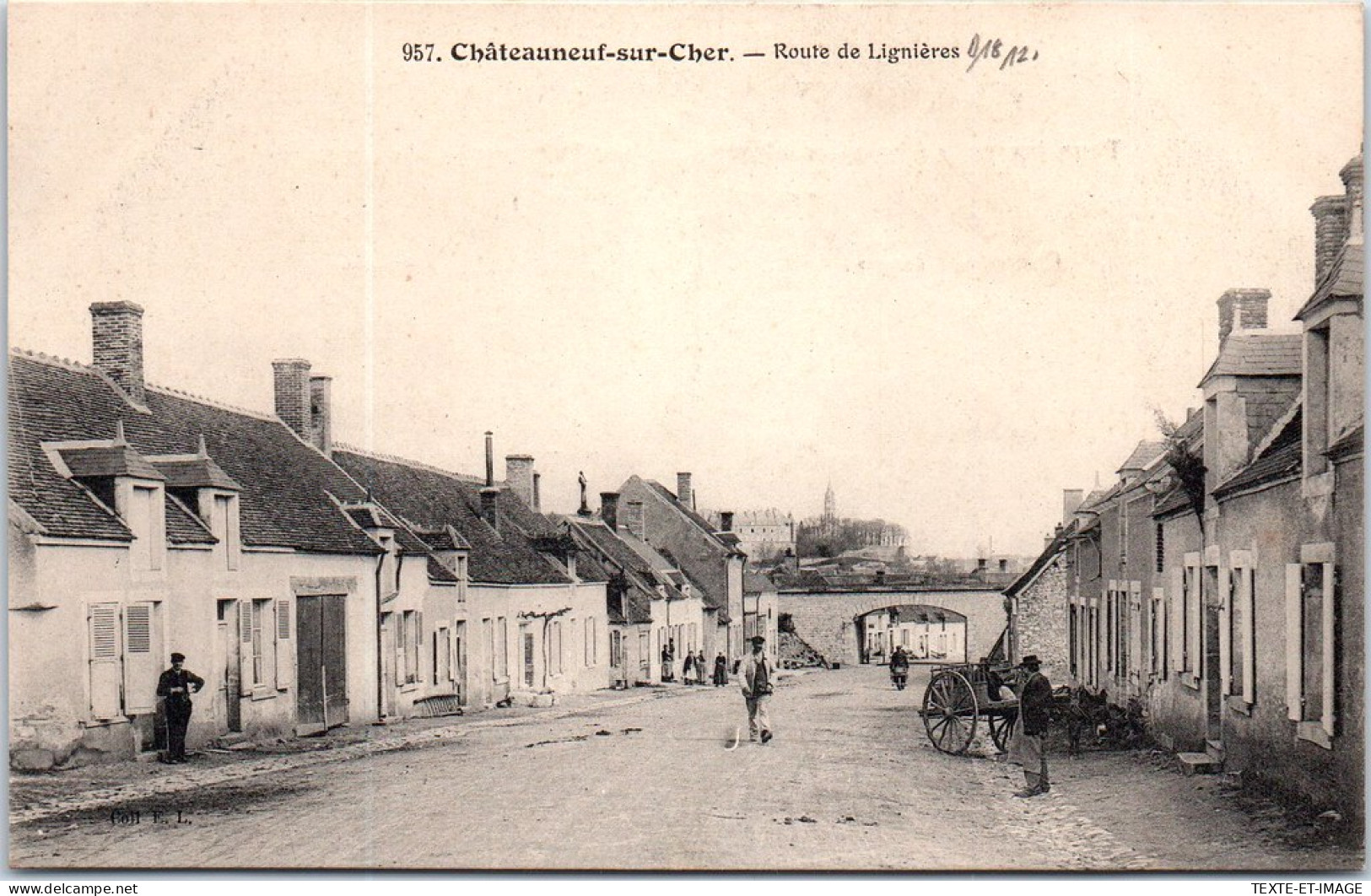18 CHATEAUNEUF SUR CHER - La Route De Lignieres  - Chateauneuf Sur Cher