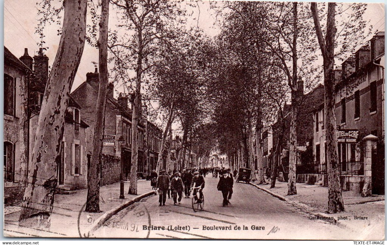 45 BRIARE - Perspective Du Boulevard De La Gare  - Briare