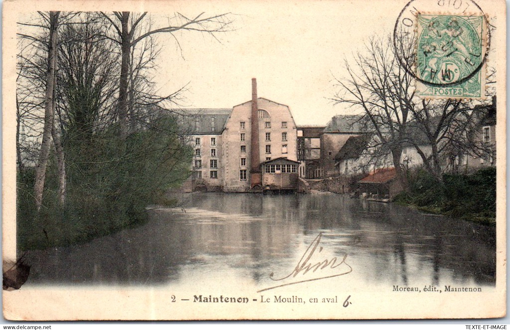 28 MAINTENON - Le Moulin En Aval  - Maintenon