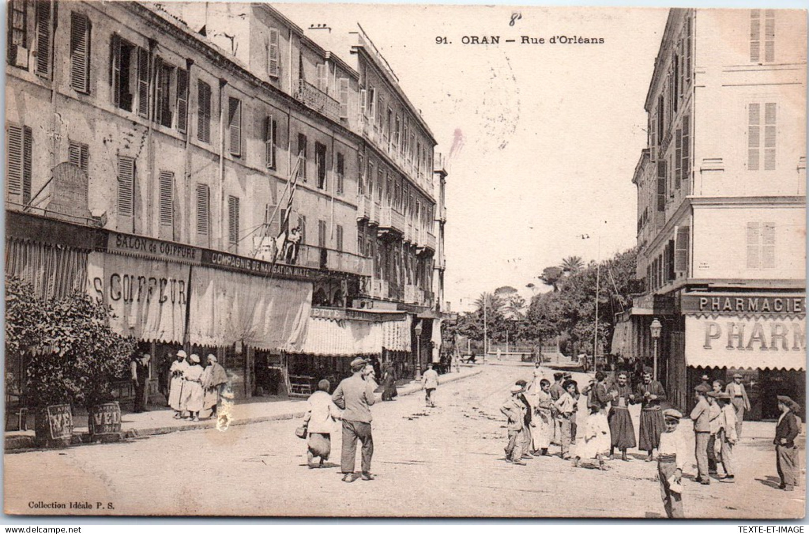 ALGERIE - ORAN - La Rue D'orleans  - Oran