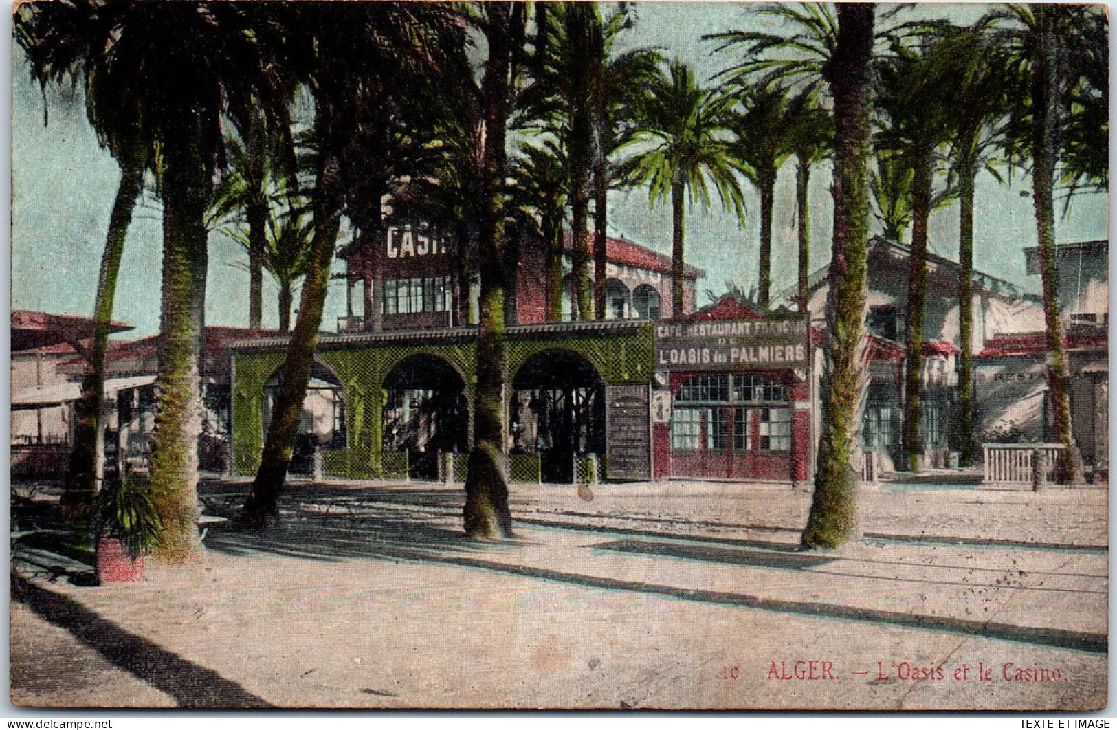 ALGERIE - ALGER - L'oasis Et Le Casino  - Alger