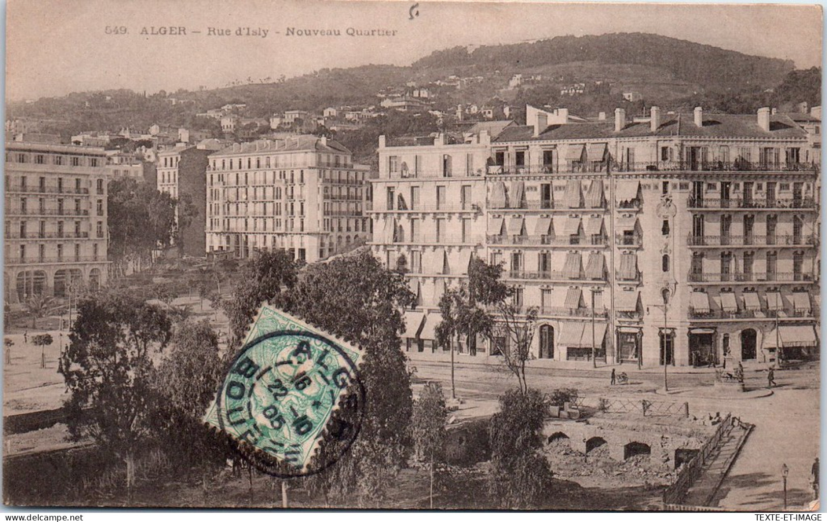 ALGERIE - ALGER - La Rue D'isly, Nouveau Quartier  - Alger