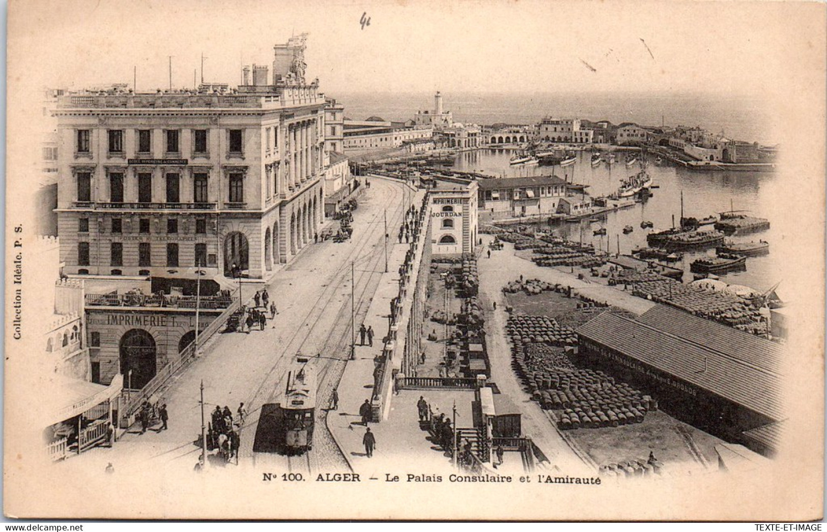 ALGERIE - ALGER - Le Palais Consulaire Et L'amiraute  - Algiers