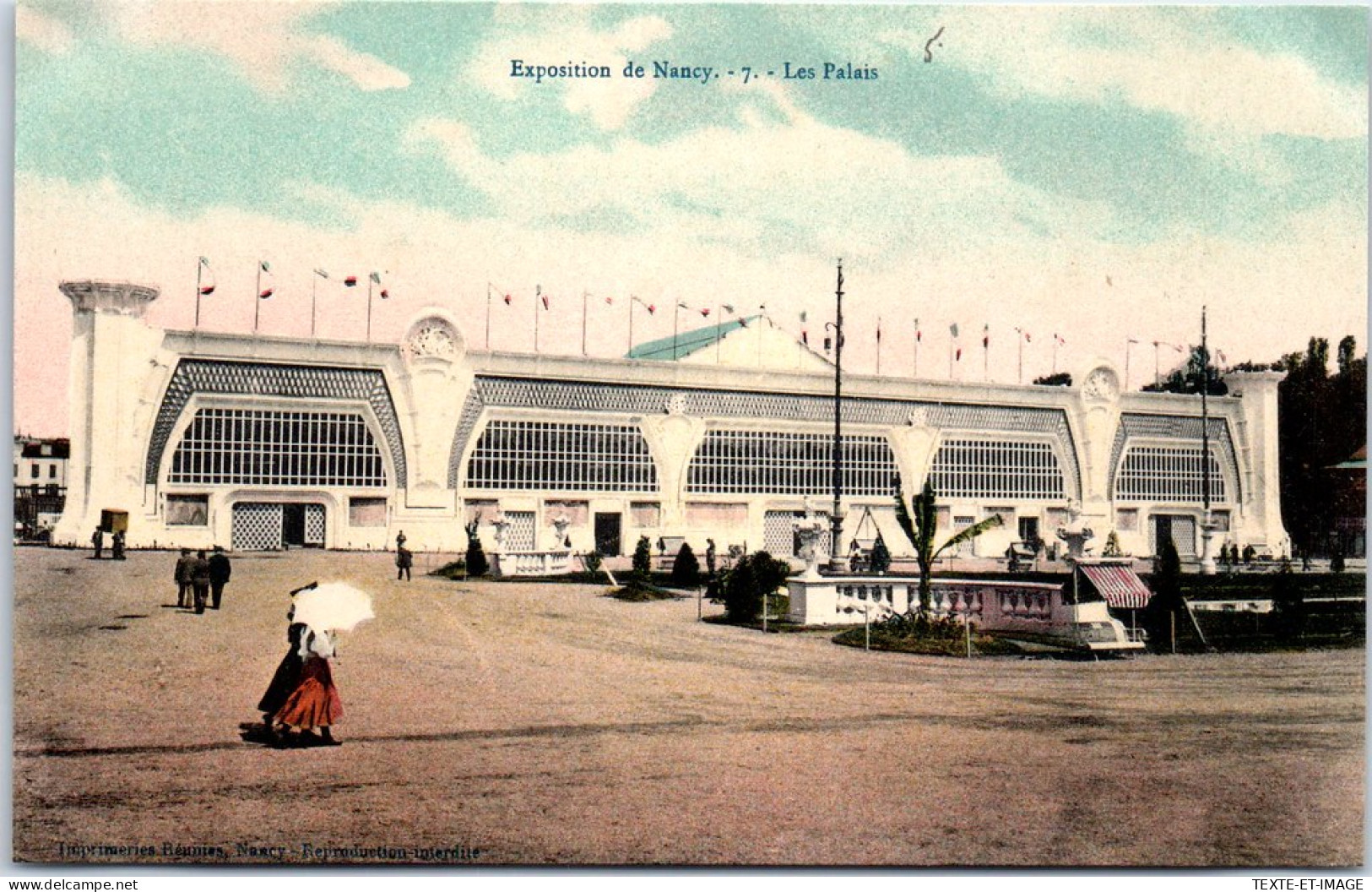 54 NANCY - Exposition - Les Palais, Vue D'ensemble  - Nancy