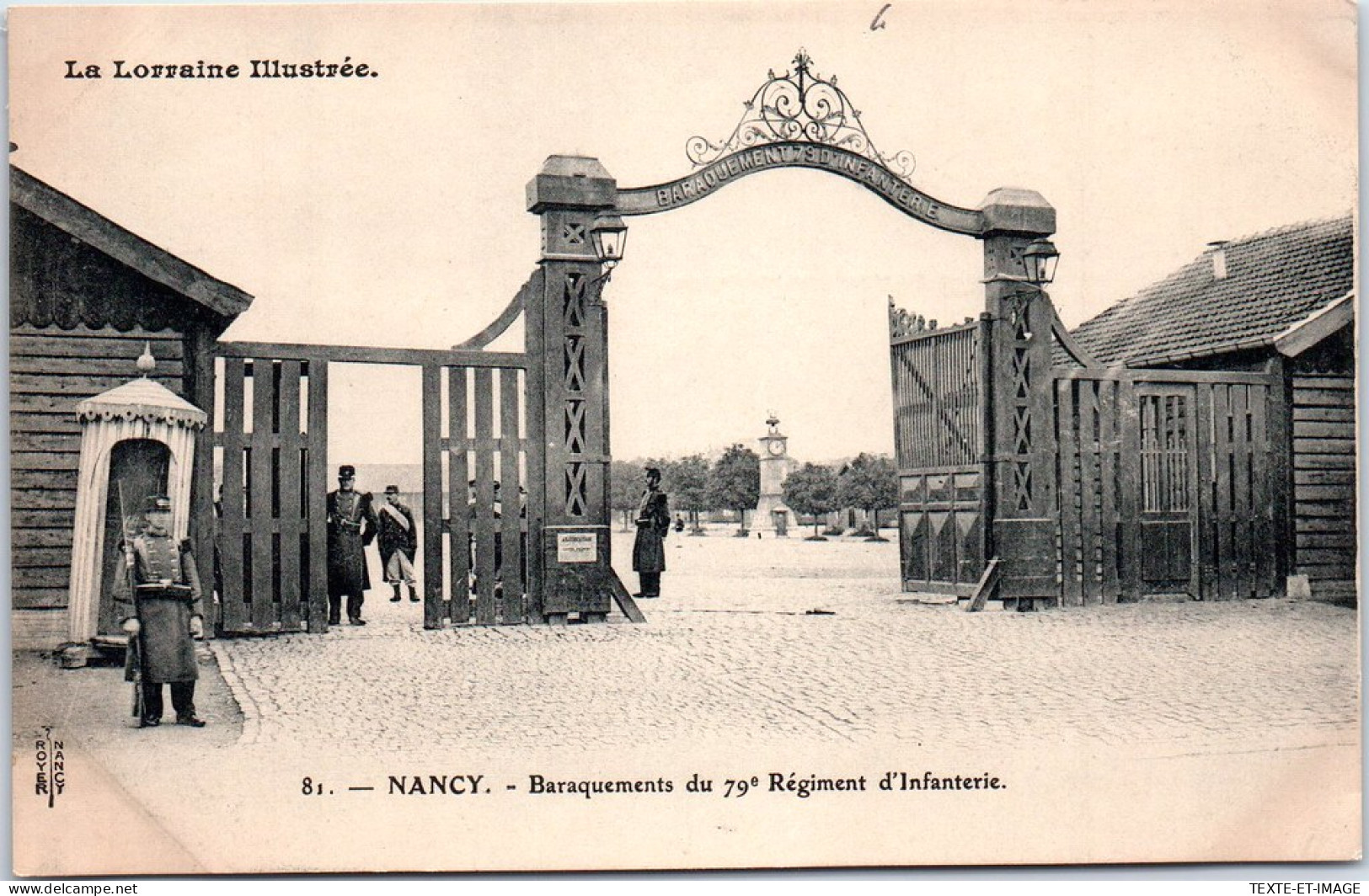 54 NANCY - Baraquements Du 79e R.I - Nancy