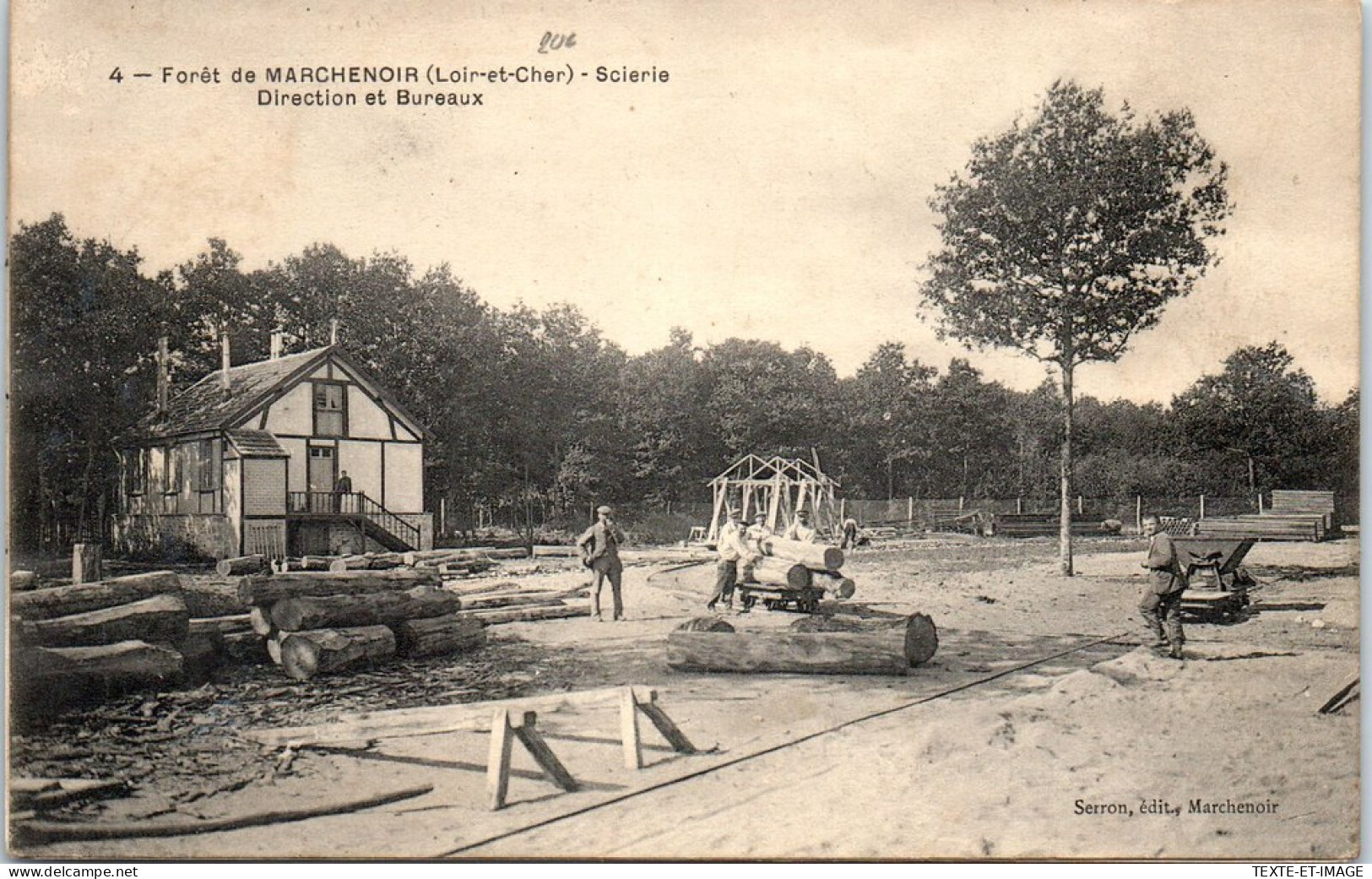 41 MARCHENOIR - Scierie - Direction Et Bureaux  - Marchenoir