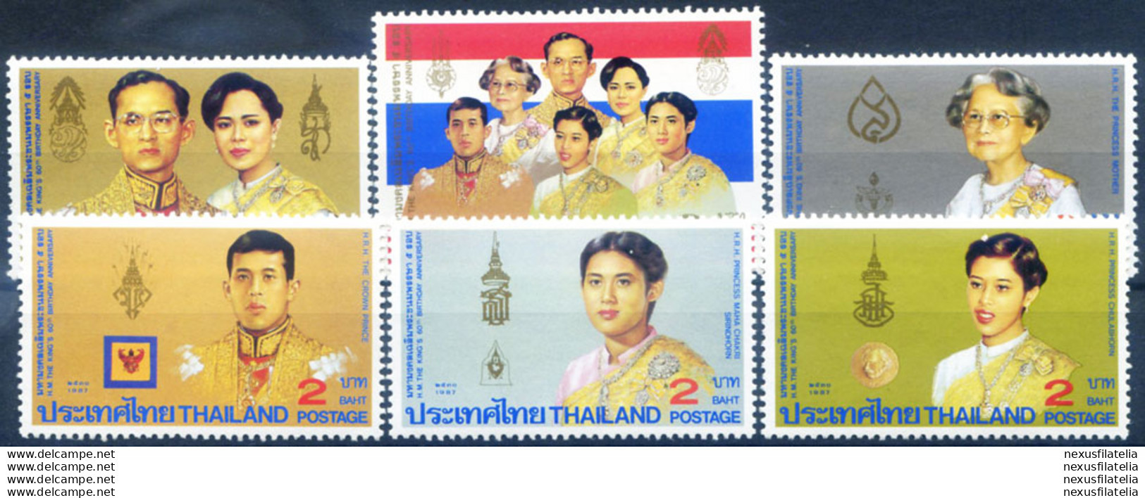60. Del Re 1987. - Thaïlande